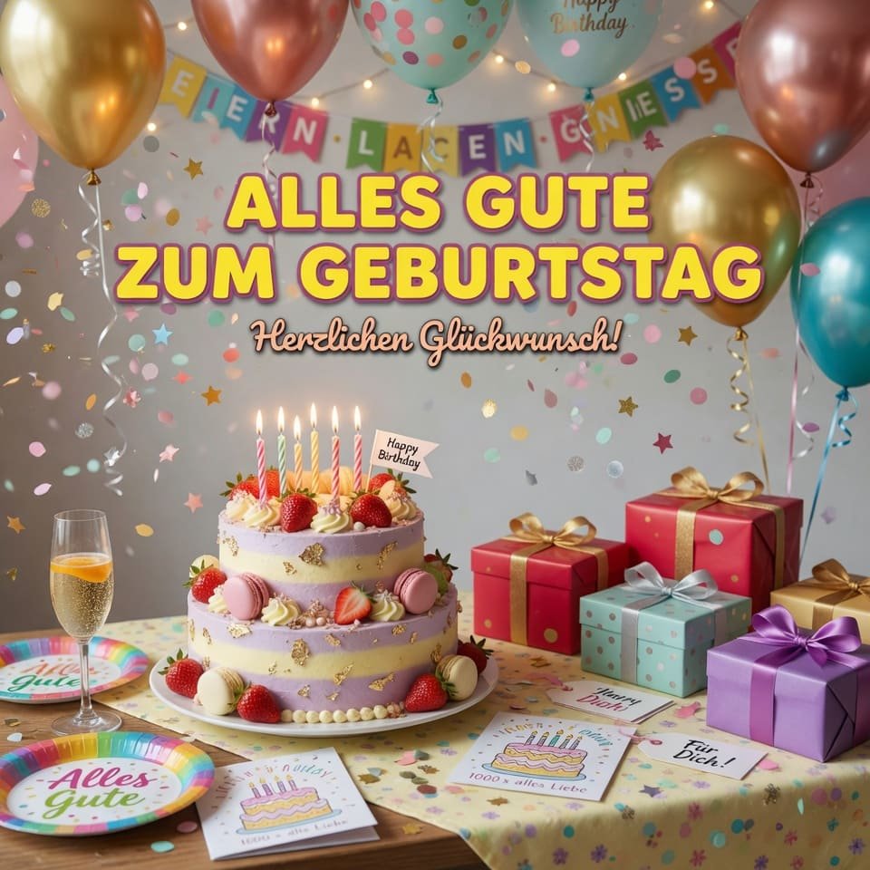 Alles Gute zum Geburtstag