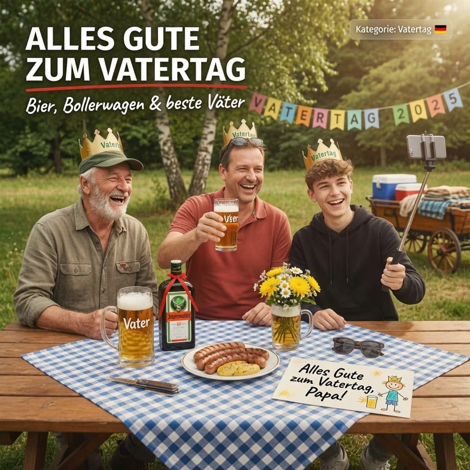 Alles Gute zum Vatertag