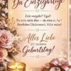 Geburtstagskarte Du Einzigartige
