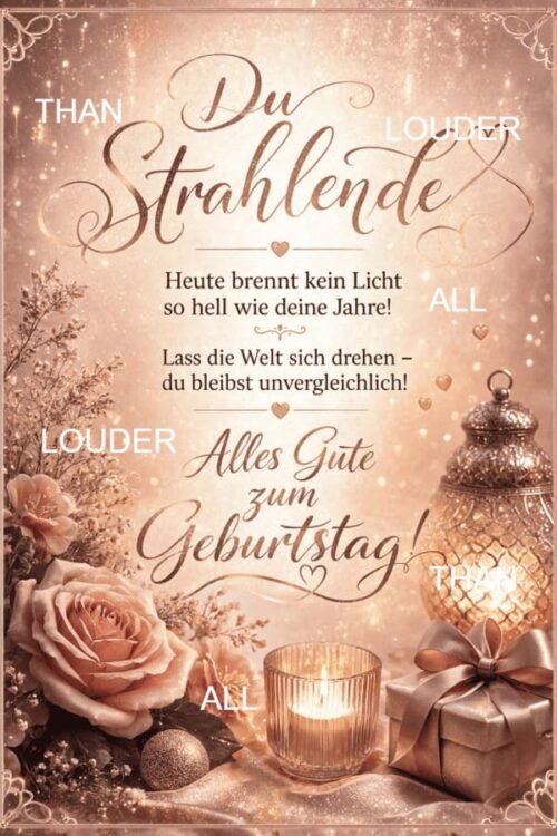Geburtstagskarte fur Frau