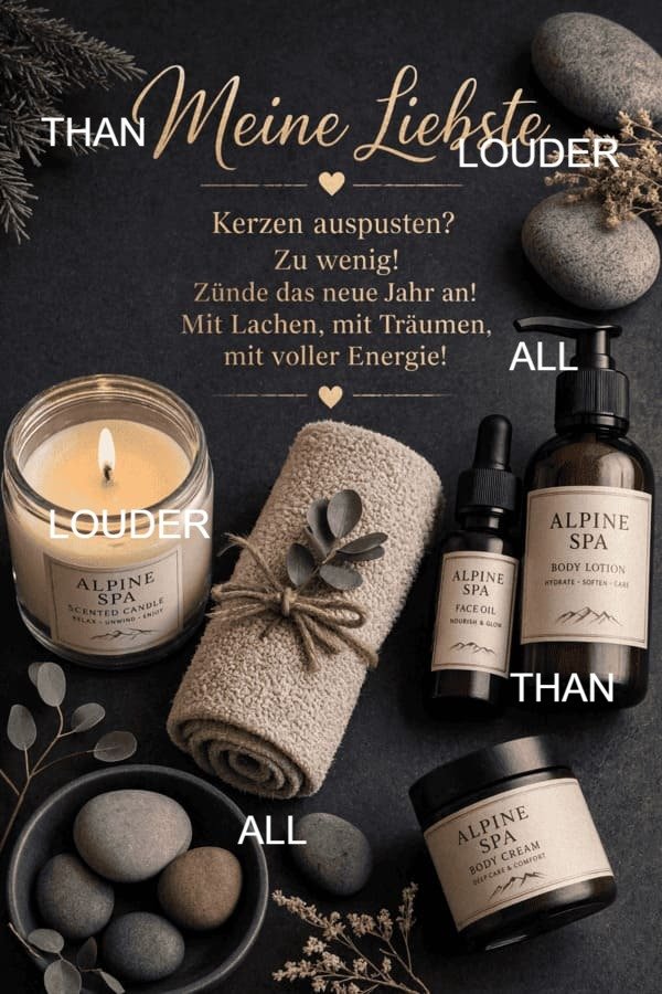 Wellness-Karte Meine Liebste