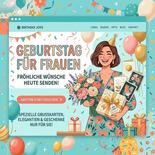 Woman_celebrating_with_flowers_gift