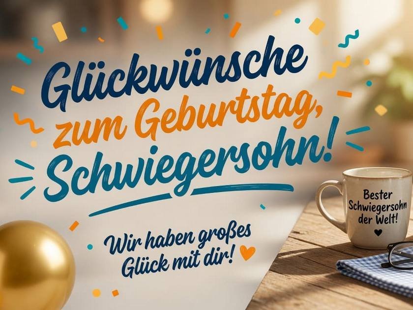 lustig zum Geburtstag - Schwiegersohn