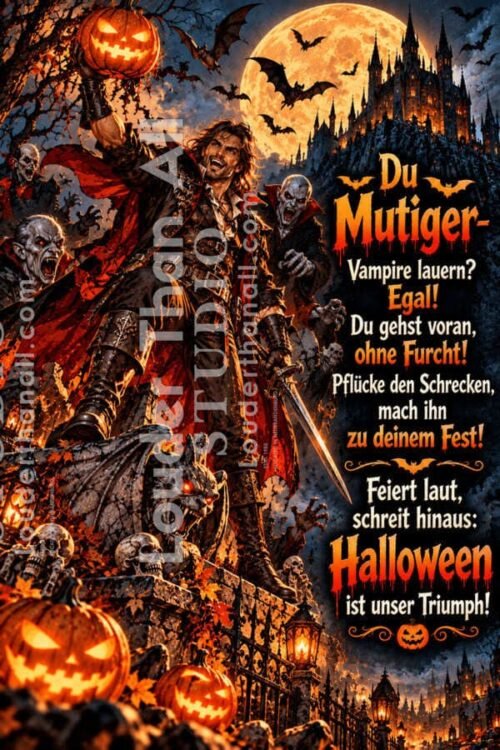 Der Triumph des Jägers bei Vollmond