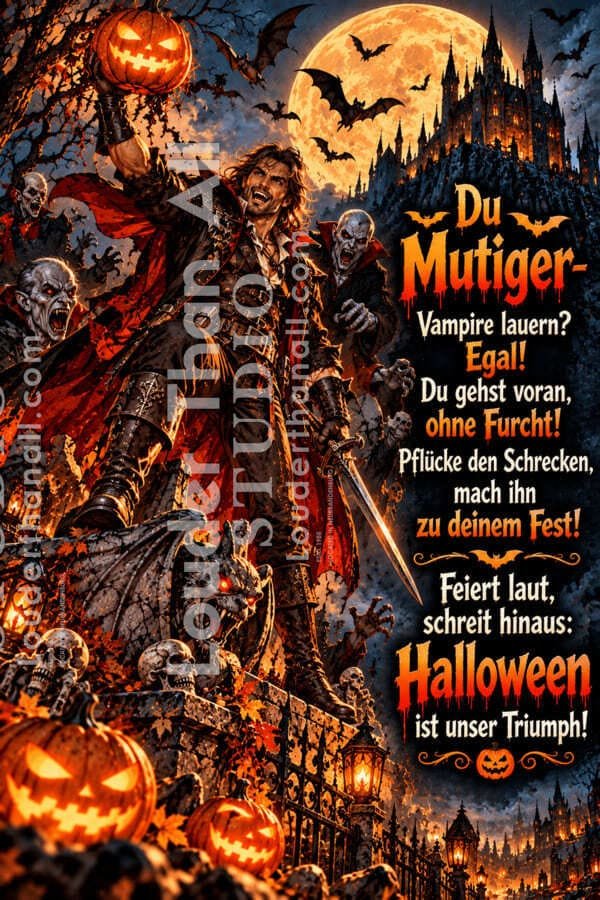 Der Triumph des Jägers bei Vollmond