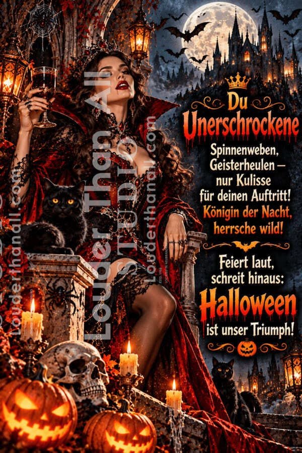 Die Gothic-Königin von Halloween